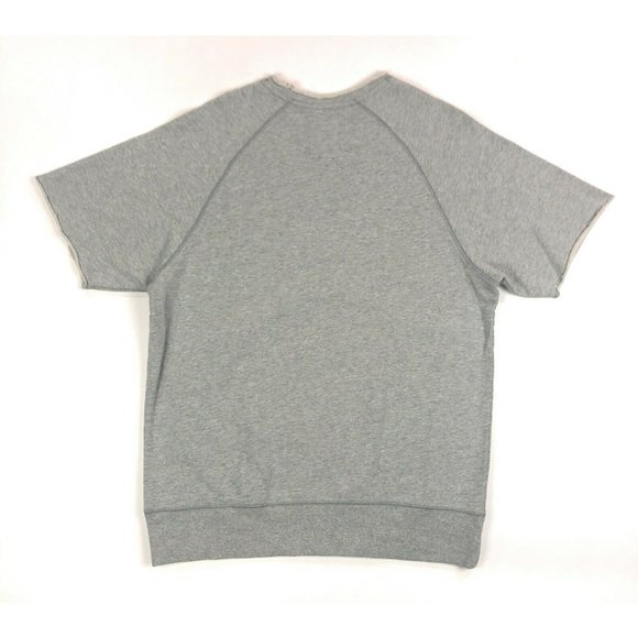 PRPS Birth Pullover Mens XL Crew Neck Cut Off Short Sleeve Sweat Tee T-Shirt - Picture 9 of 10